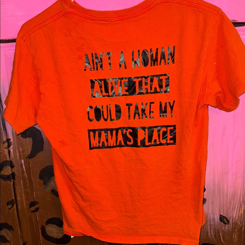 Orange Graphic T-Shirt